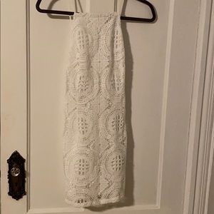 White lace sundress
